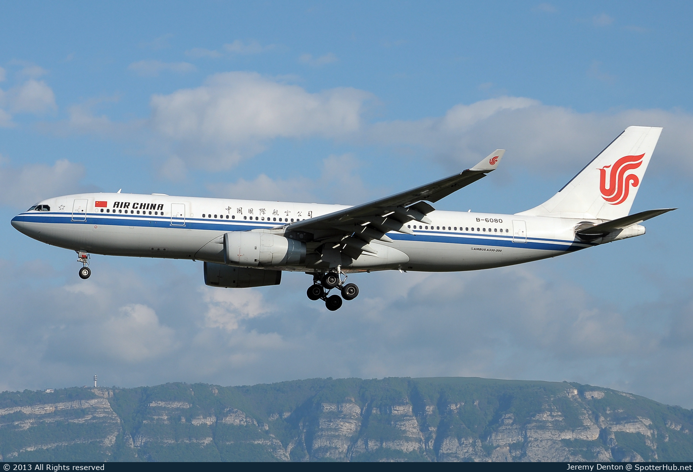 Photo of B-6080 - Airbus A330-243 operated by Air China