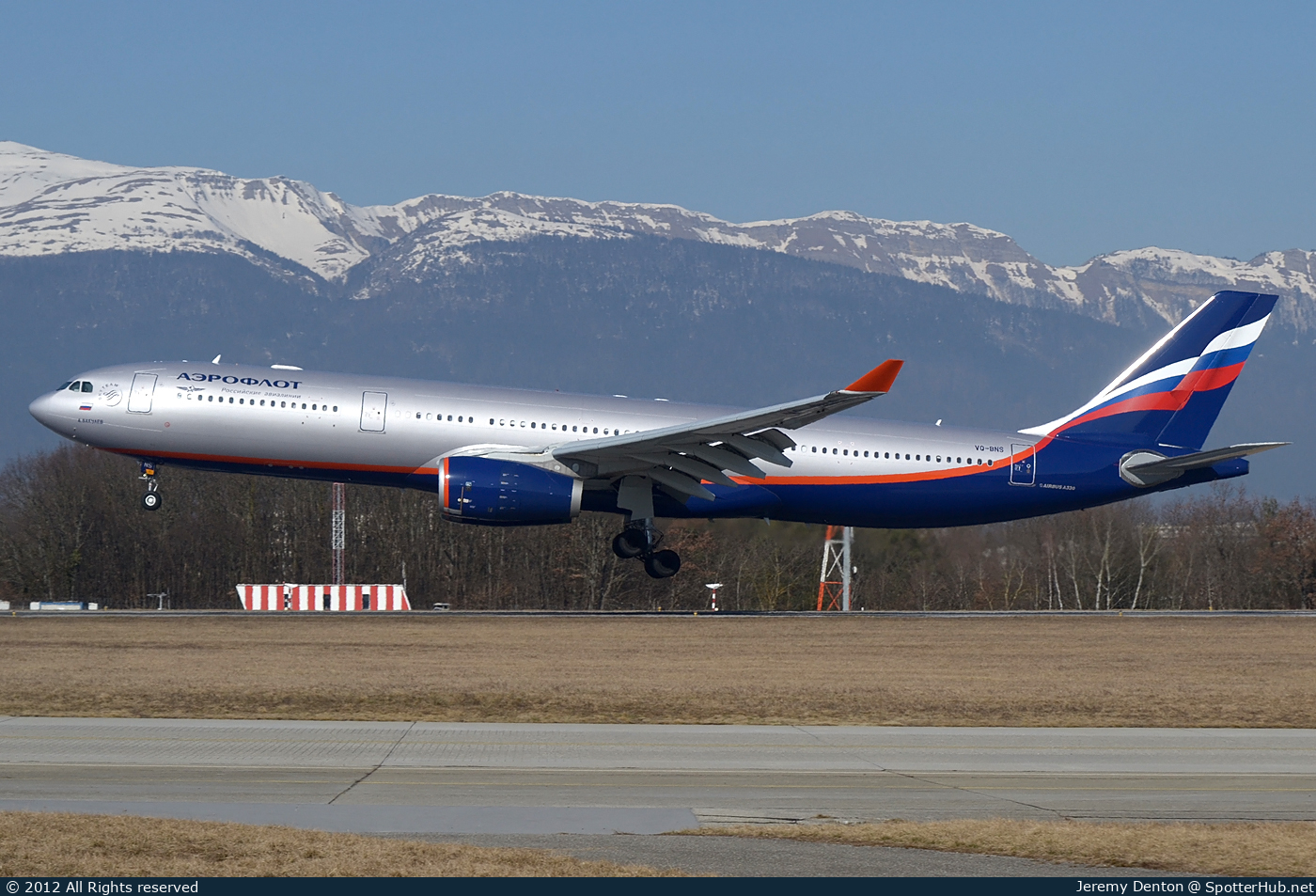 Photo of VQ-BNS - Airbus A330-343 operated by Aeroflot