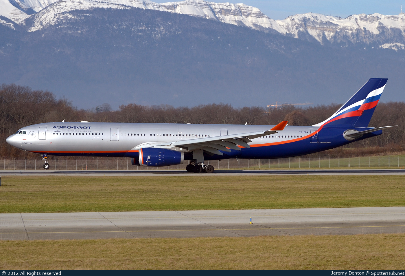 Photo of VQ-BCV - Airbus A330-343 operated by Aeroflot