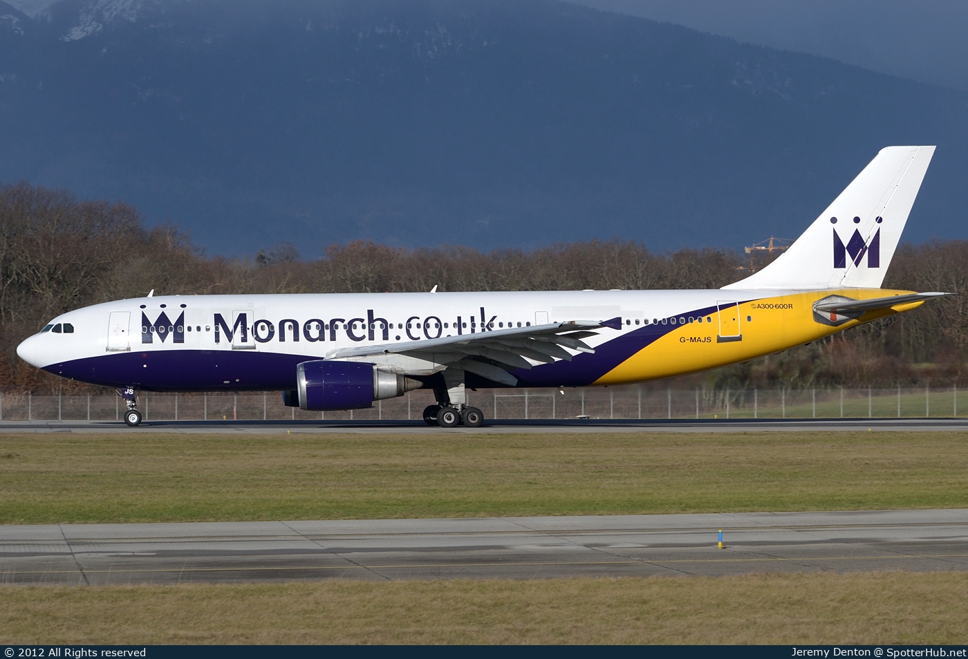 Photo of G-MAJS - Airbus A300B4-605R operated by Monarch Airlines
