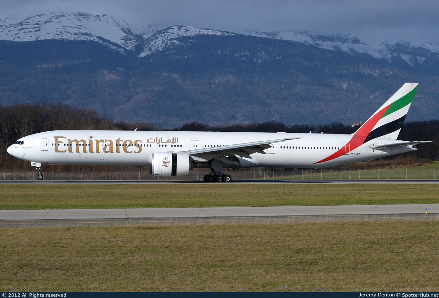Photo of A6-EBM - Boeing 777-31H(ER) operated by Emirates