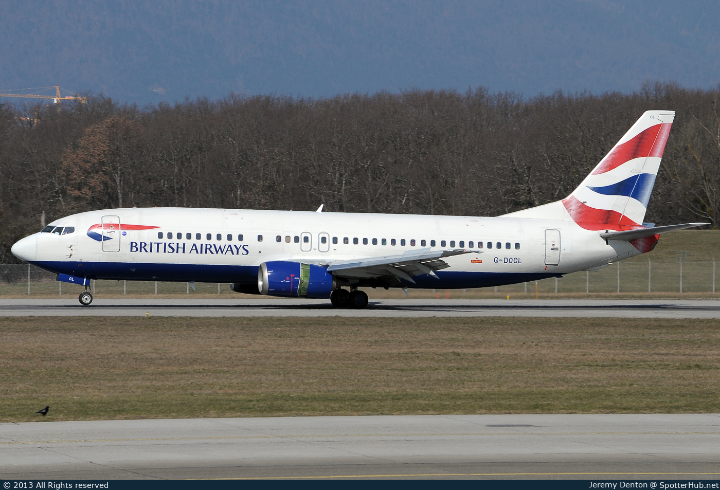 Photo of G-DOCL - Boeing 737-436 operated by British Airways