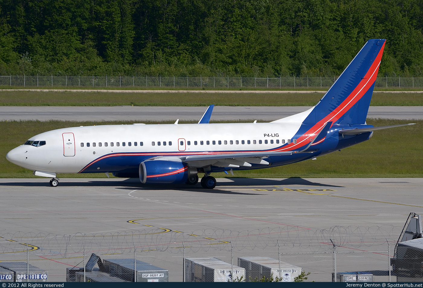 Photo of P4-LIG - Boeing 737-7JF(BBJ) operated by Orion X Airlines