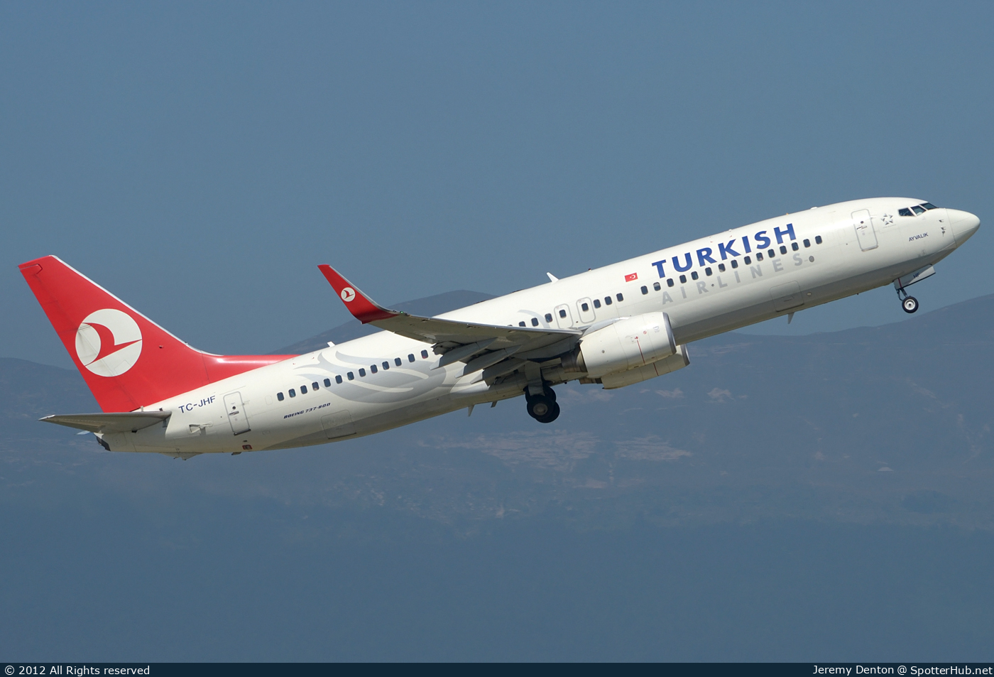 Photo of TC-JHF - Boeing 737-8F2 operated by Turkish Airlines