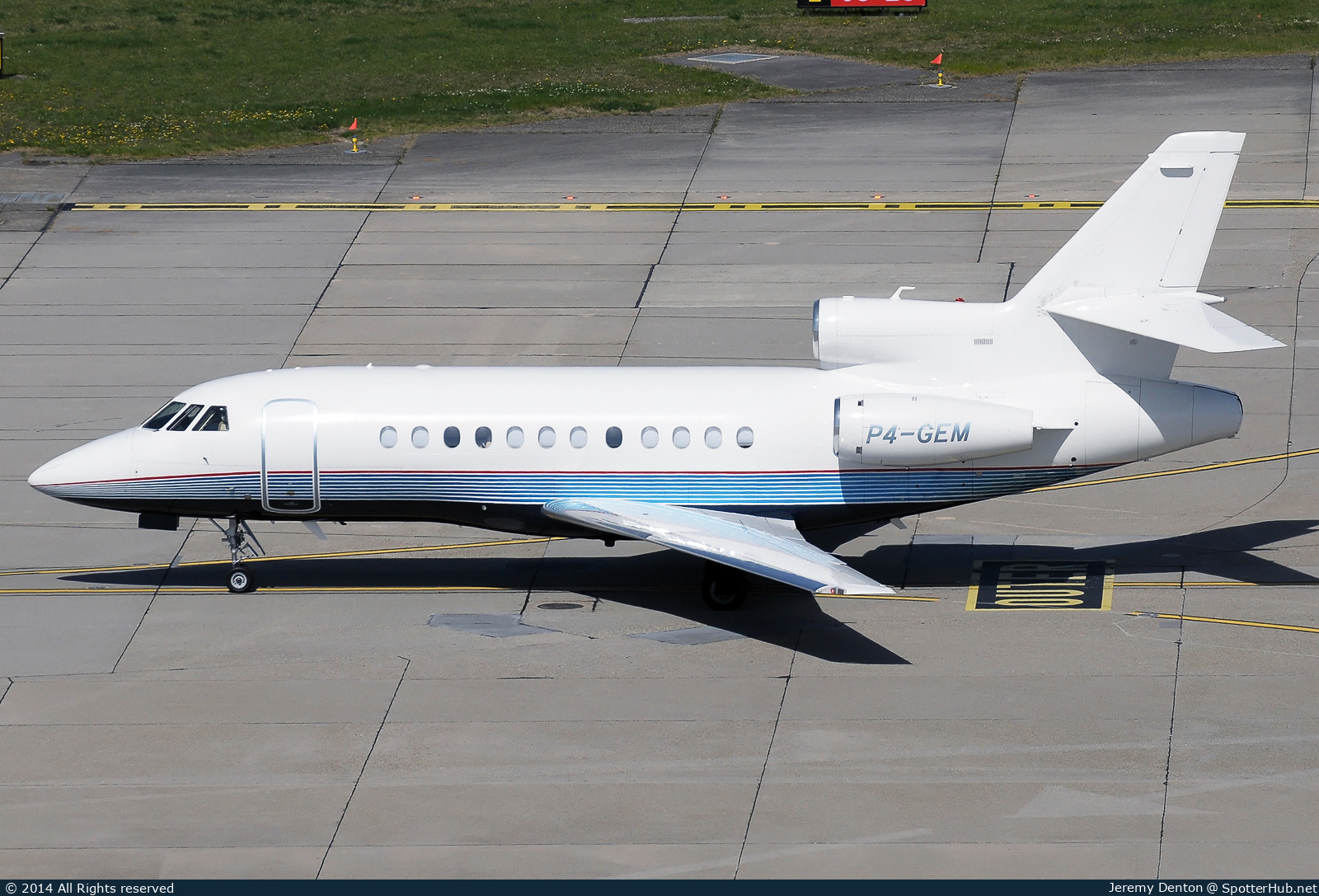 Photo of P4-GEM - Dassault Falcon 900EX operated by Private