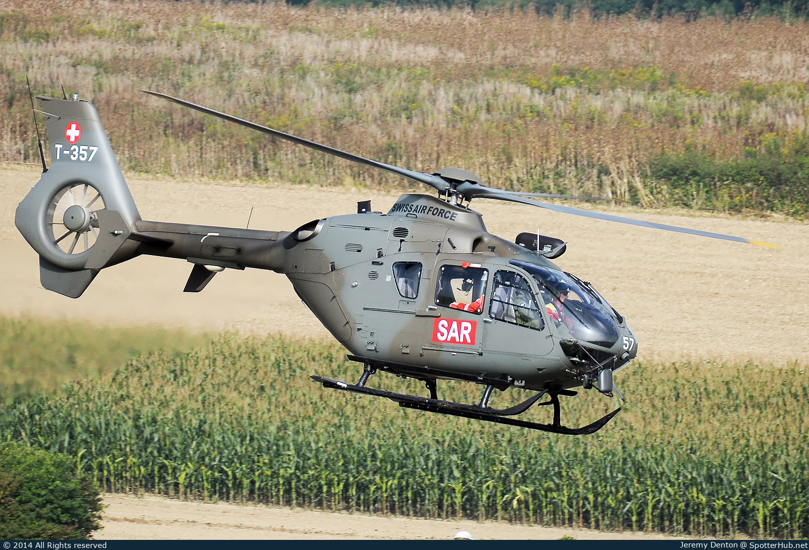 Photo of T-357 - Eurocopter EC635 P2+ operated by Swiss Air Force