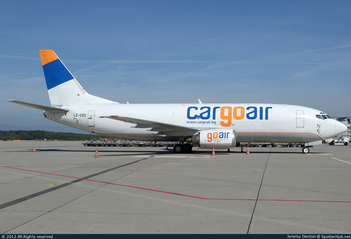 Photo of LZ-CGO - Boeing 737-301(SF) operated by Cargoair
