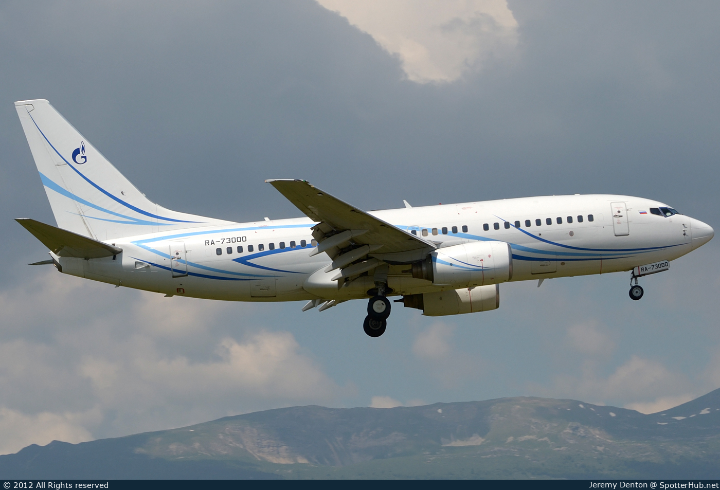 Photo of RA-73000 - Boeing 737-76N operated by Gazpromavia