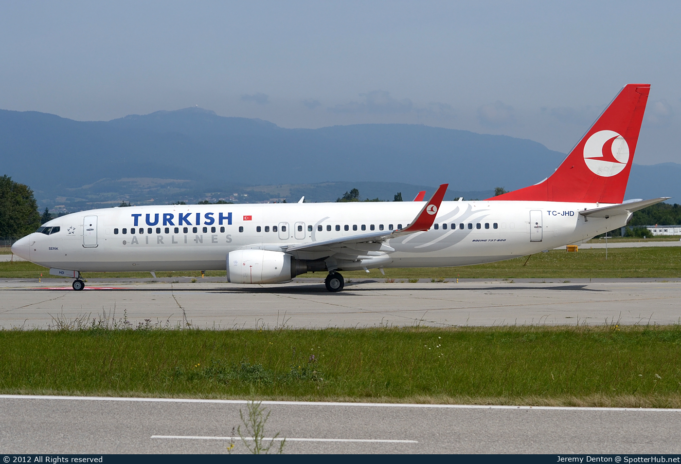 Photo of TC-JHD - Boeing 737-8F2 operated by Turkish Airlines