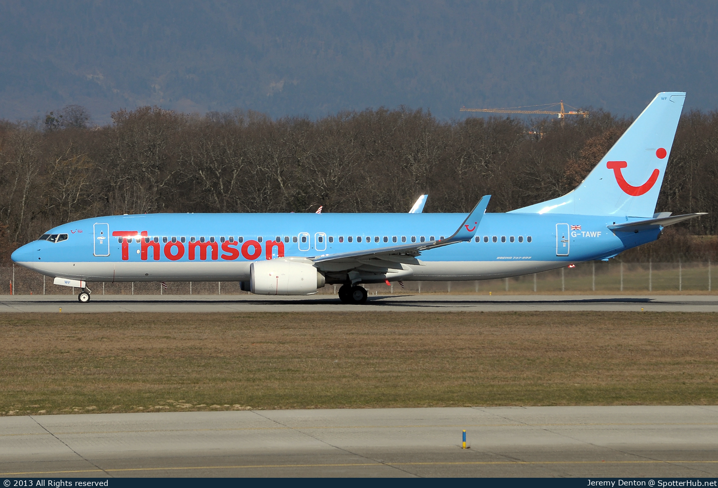 Photo of G-TAWF - Boeing 737-8K5 operated by Thomson Airways
