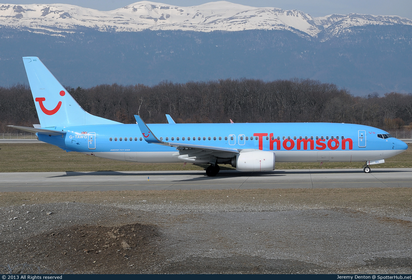 Photo of G-TAWG - Boeing 737-8K5 operated by Thomson Airways