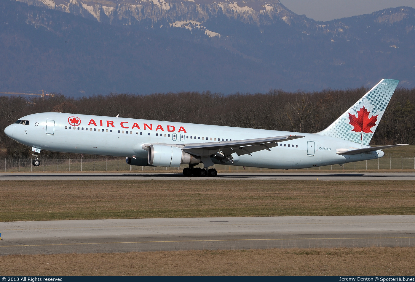 Photo of C-FCAG - Boeing 767-375(ER) operated by Air Canada