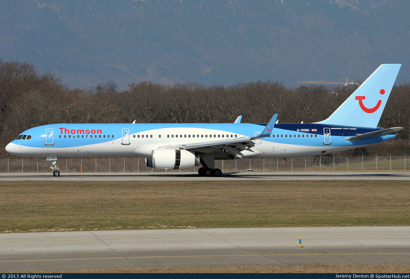 Photo of G-OOBD - Boeing 757-28A operated by Thomson Airways