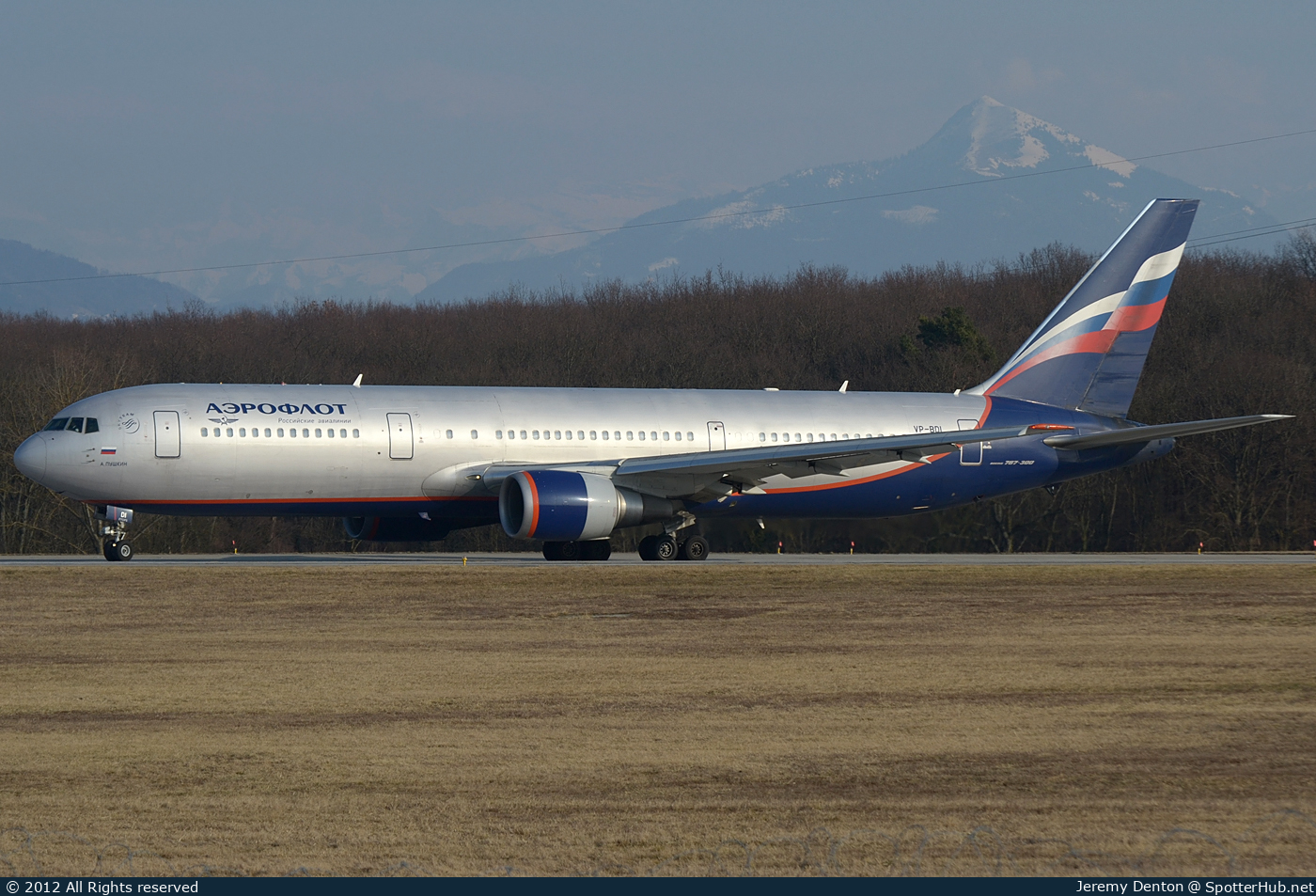 Photo of VP-BDI - Boeing 767-38A(ER) operated by Aeroflot
