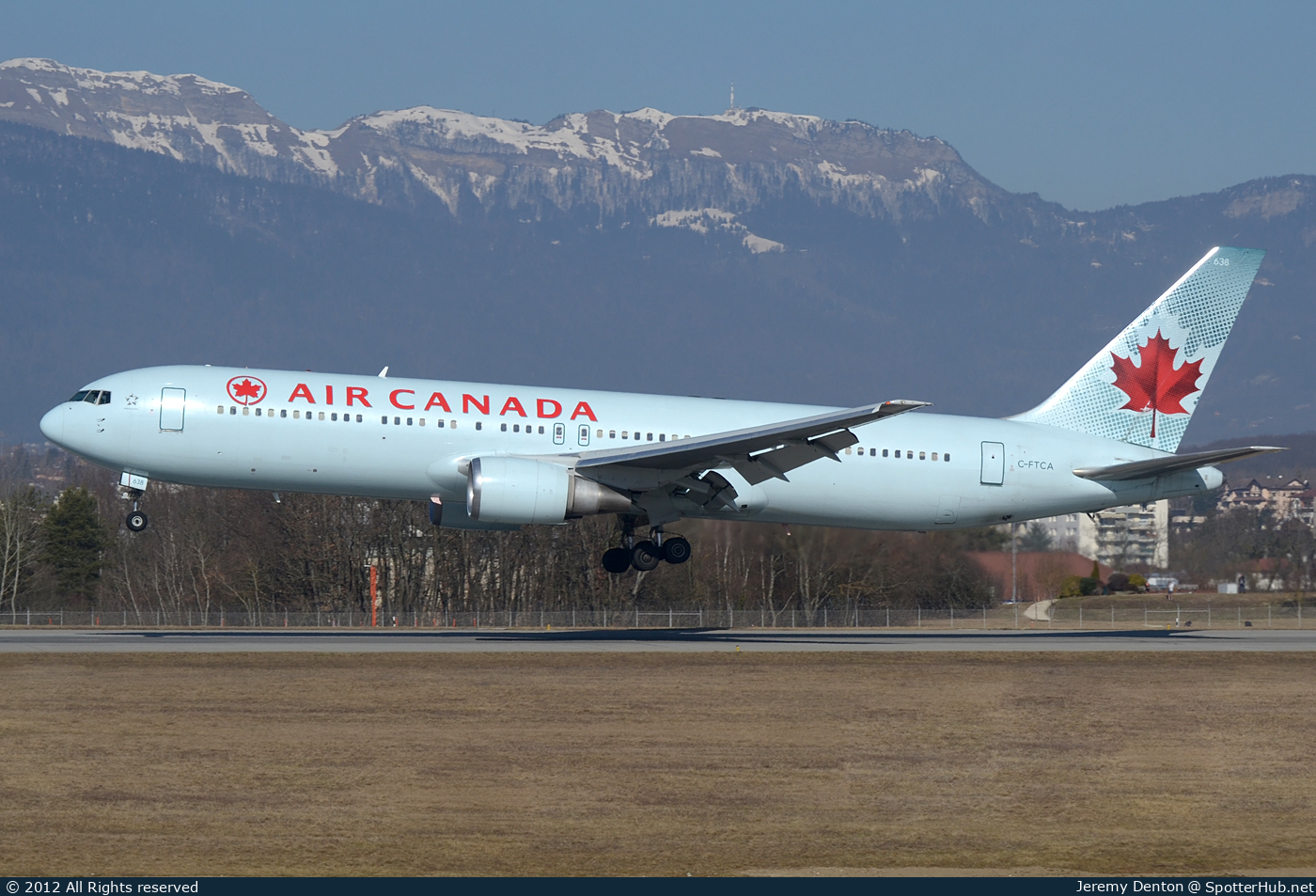 Photo of C-FTCA - Boeing 767-375(ER) operated by Air Canada