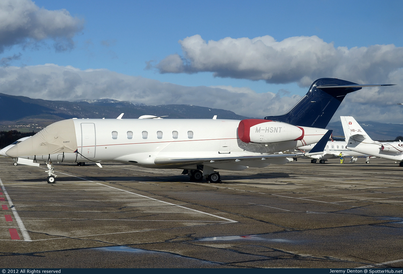 Photo of M-HSNT - Bombardier Challenger 300 operated by Private