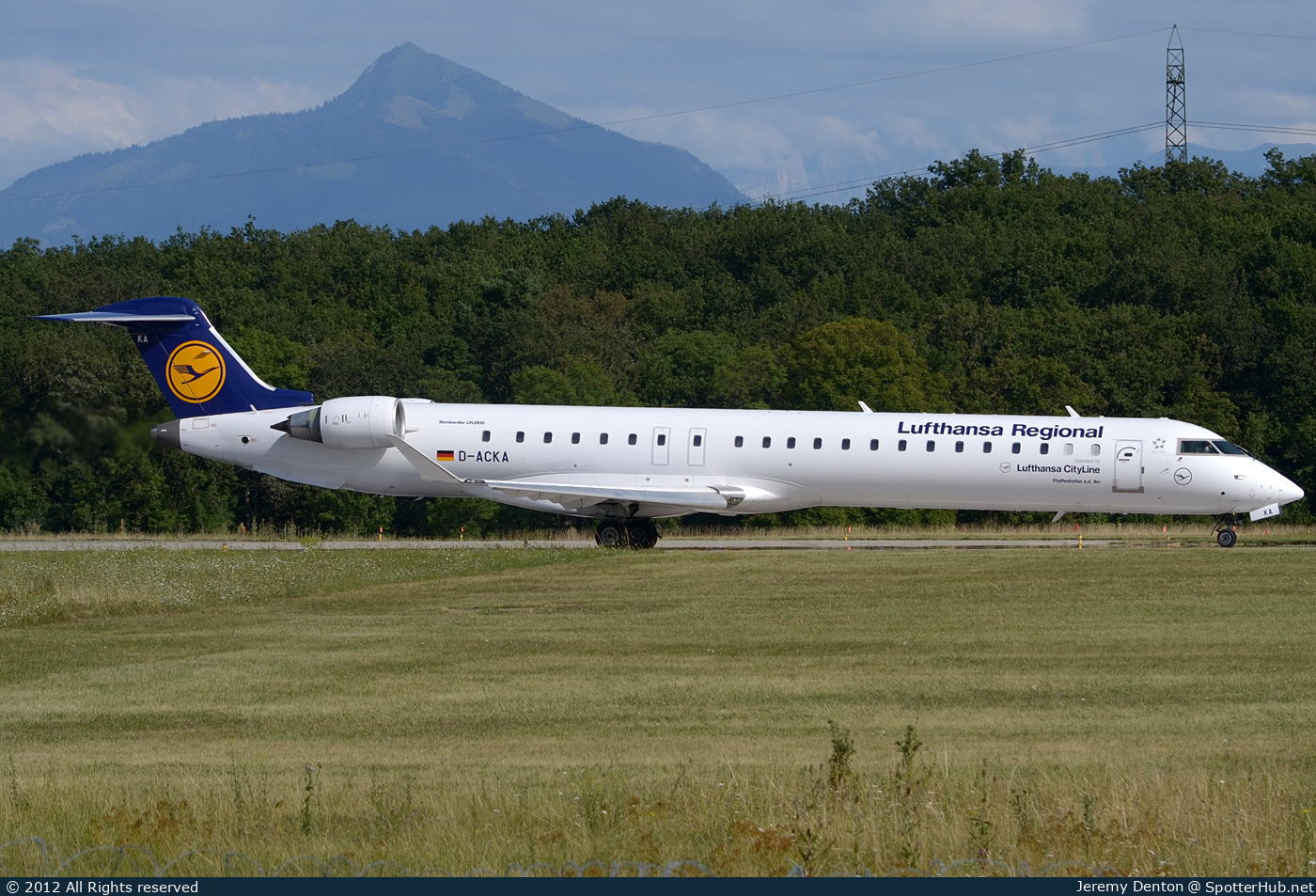 Photo of D-ACKA - Bombardier CRJ-900LR operated by Lufthansa CityLine