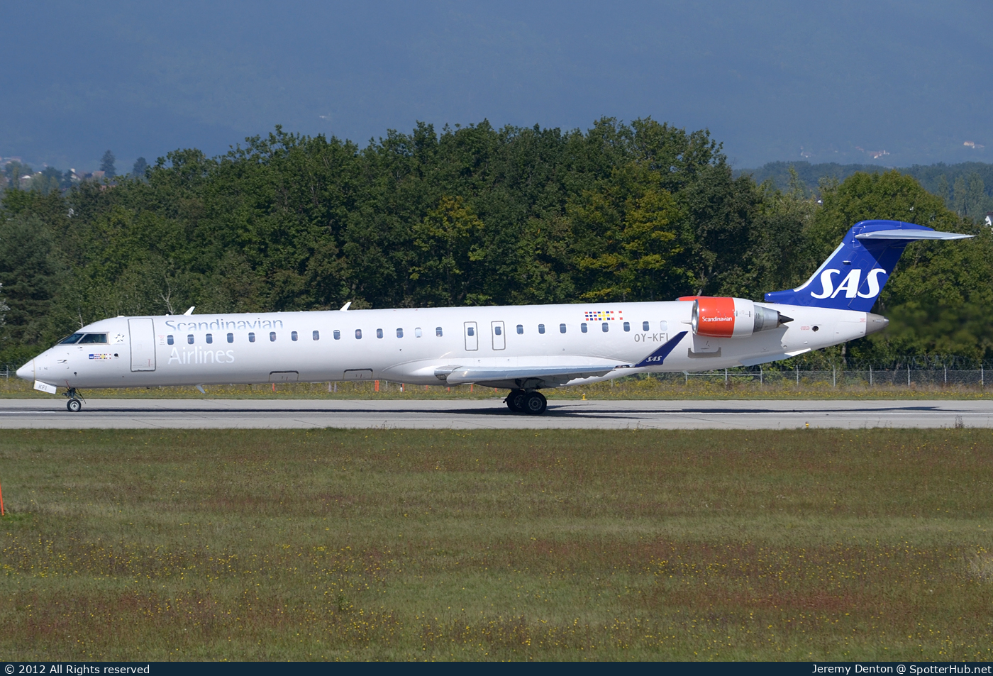 Photo of OY-KFI - Bombardier CRJ-900LR operated by SAS Scandinavian Airlines (opb Cimber)