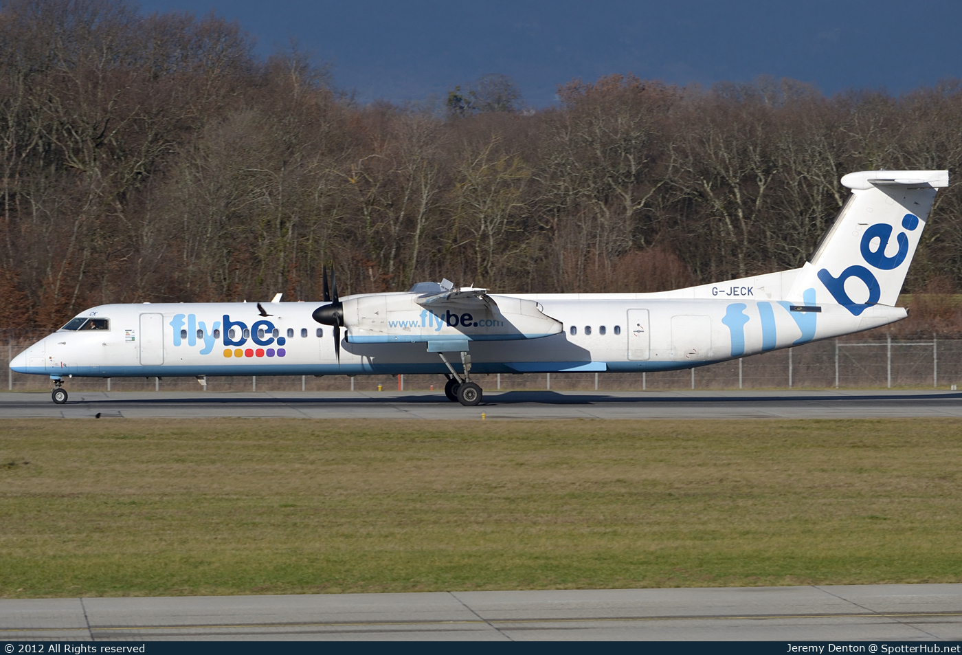 Photo of G-JECK - Bombardier DHC-8-402 Dash 8 Q400 operated by flybe