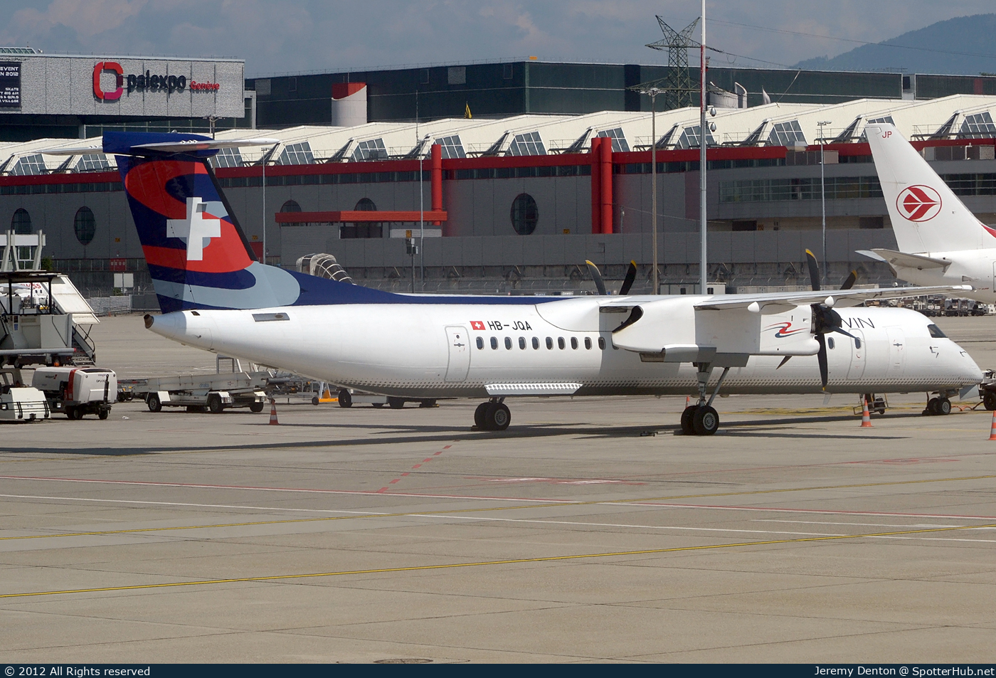 Photo of HB-JQA - Bombardier DHC-8-402 Dash 8 Q400 operated by Darwin Airline