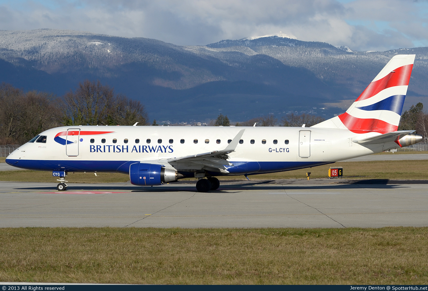 Photo of G-LCYG - Embraer ERJ-170STD operated by BA CityFlyer