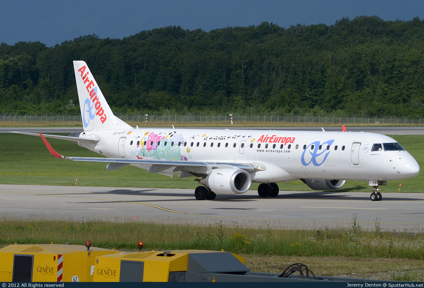 Photo of EC-KYP - Embraer ERJ-195LR operated by Air Europa