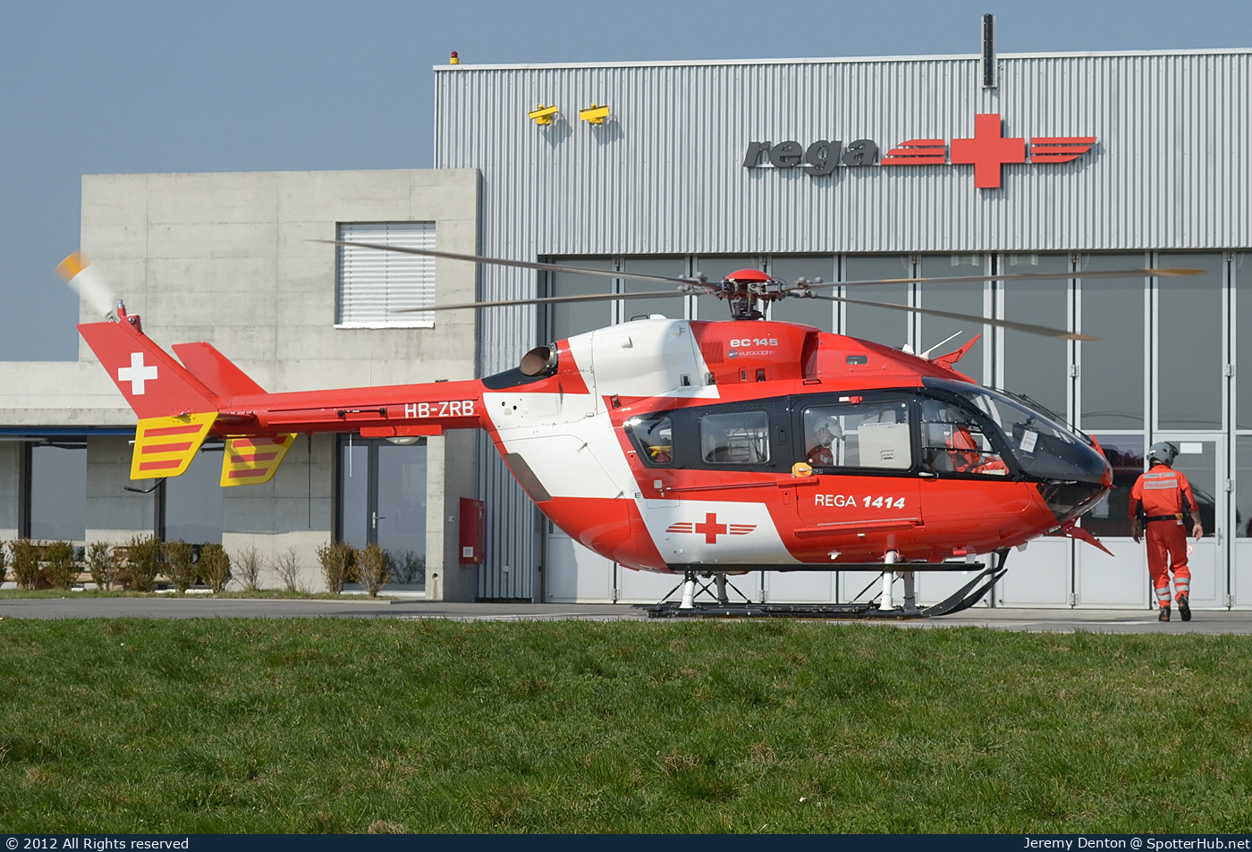 Photo of HB-ZRB - Eurocopter EC145 operated by Rega Swiss Air-Rescue