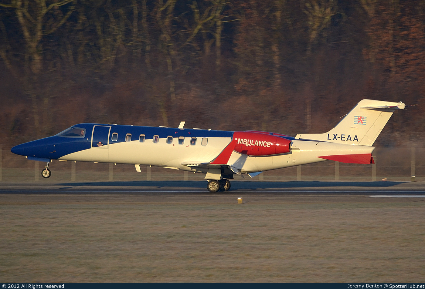 Photo of LX-EAA - Bombardier Learjet 45 operated by Luxembourg Air Rescue