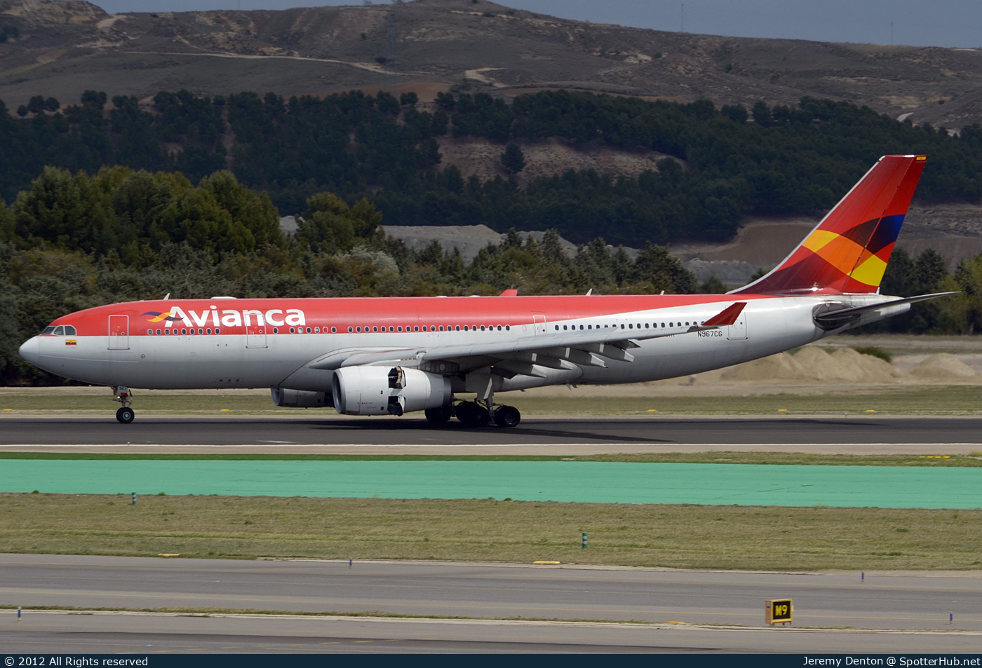 Photo of N967CG - Airbus A330-243 operated by Avianca