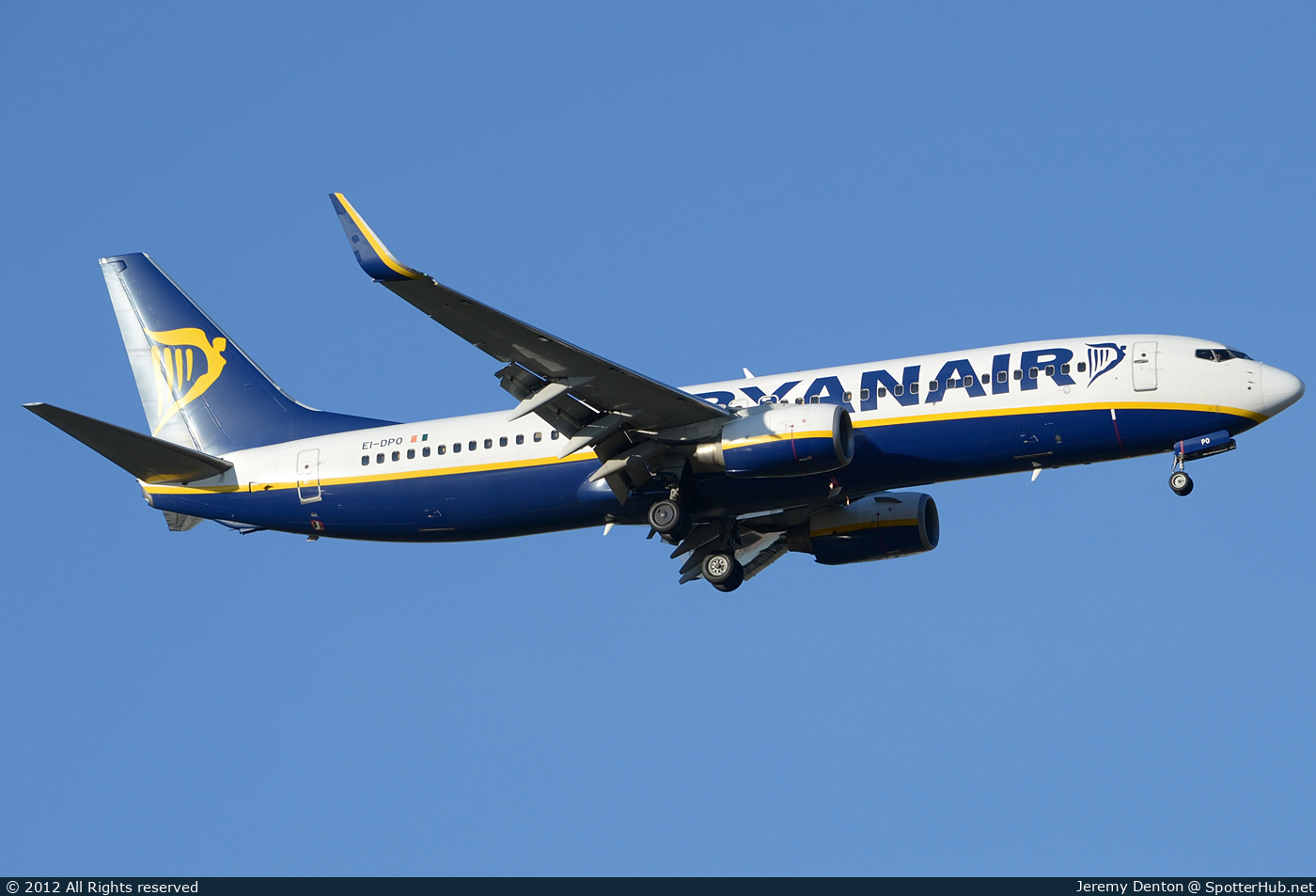Photo of EI-DPO - Boeing 737-8AS operated by Ryanair