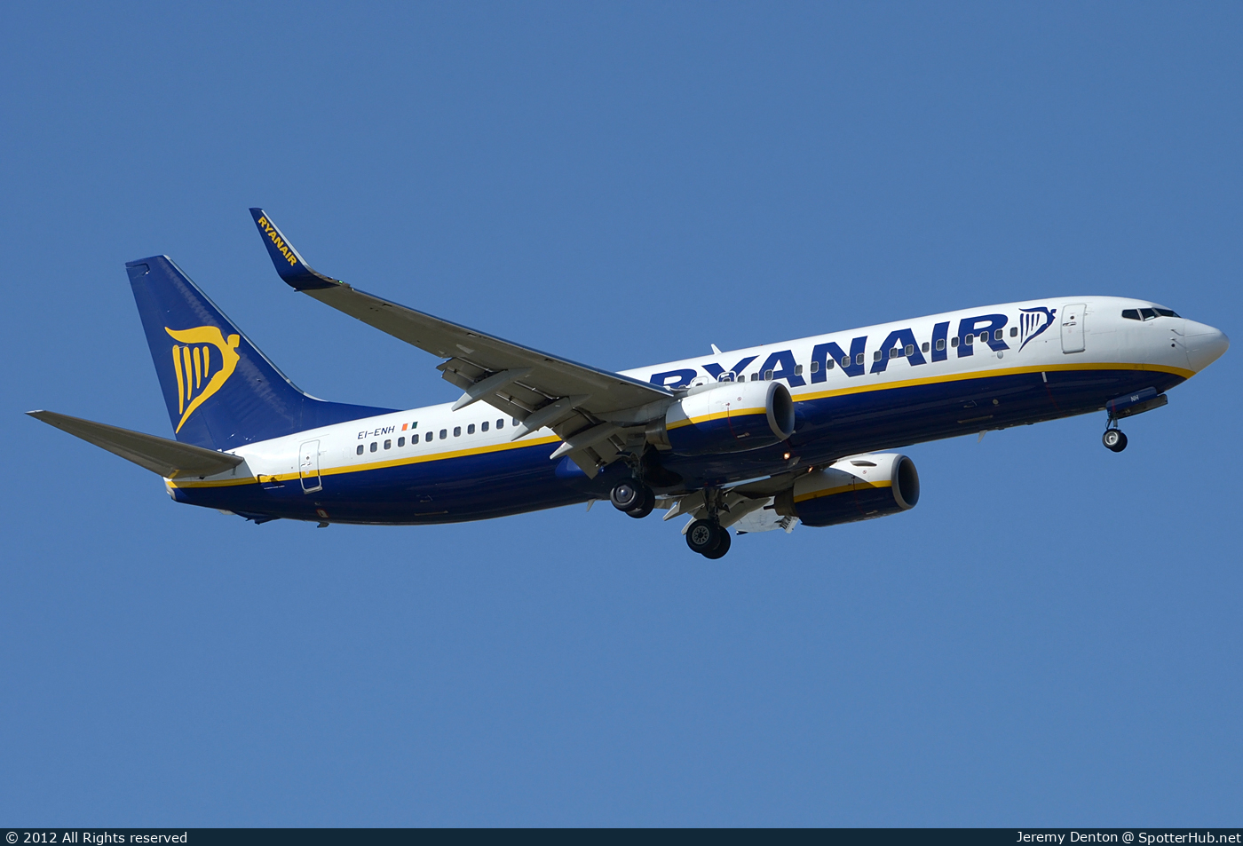 Photo of EI-ENH - Boeing 737-8AS operated by Ryanair