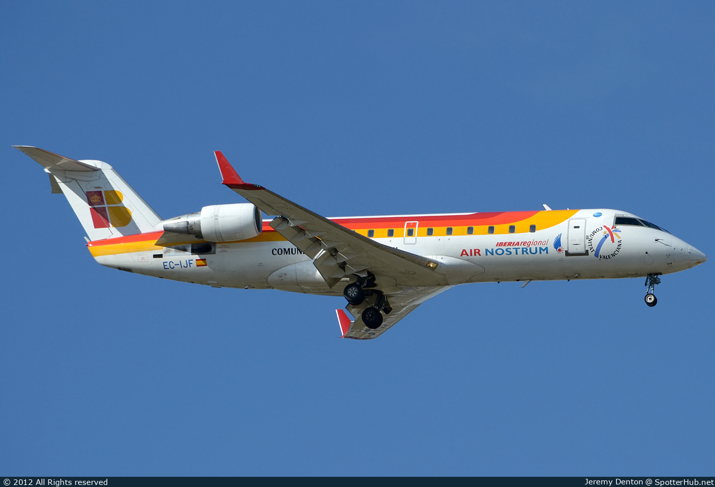 Photo of EC-IJF - Bombardier CRJ-200ER operated by Iberia Regional (opb Air Nostrum)