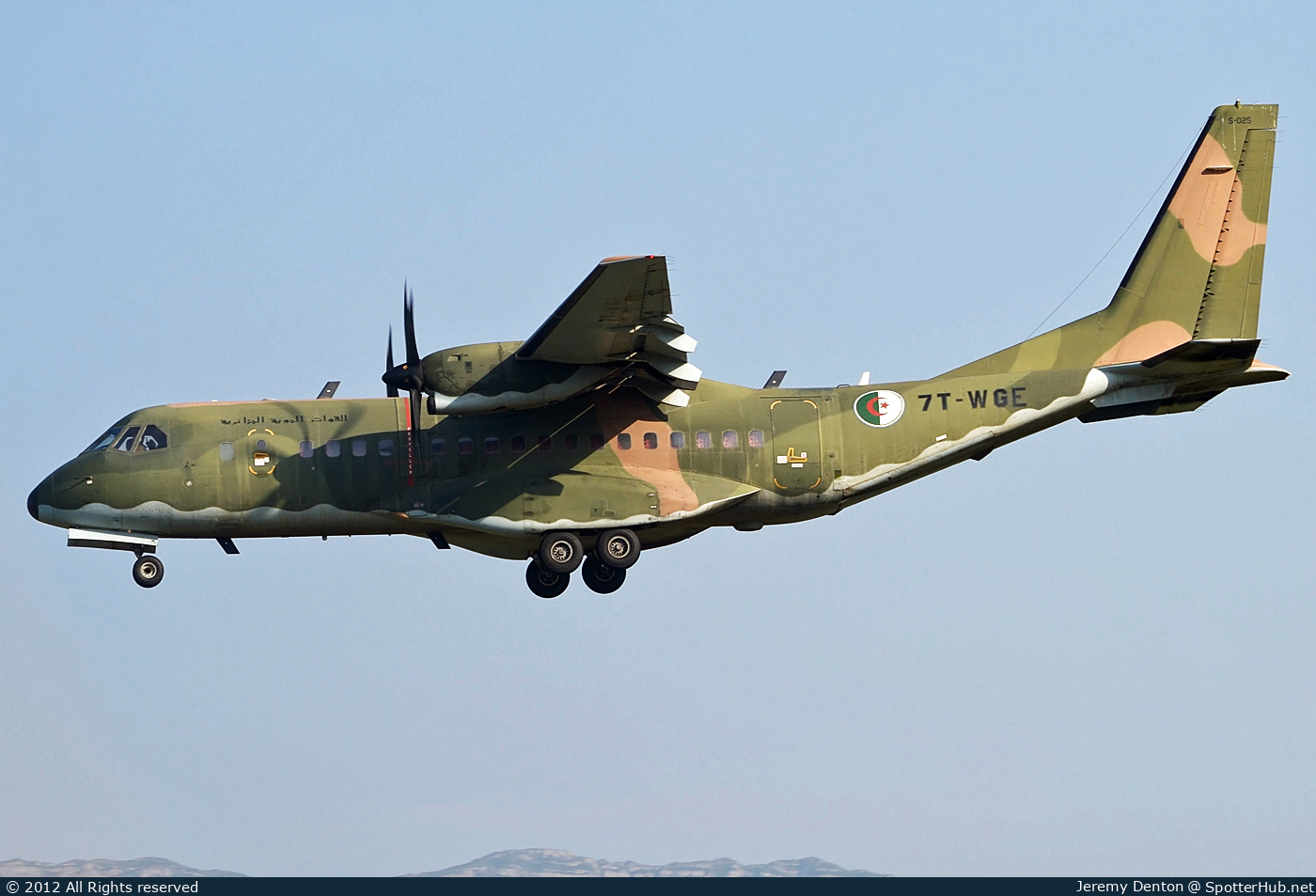 Photo of 7T-WGE - CASA C-295M operated by Algerian Air Force