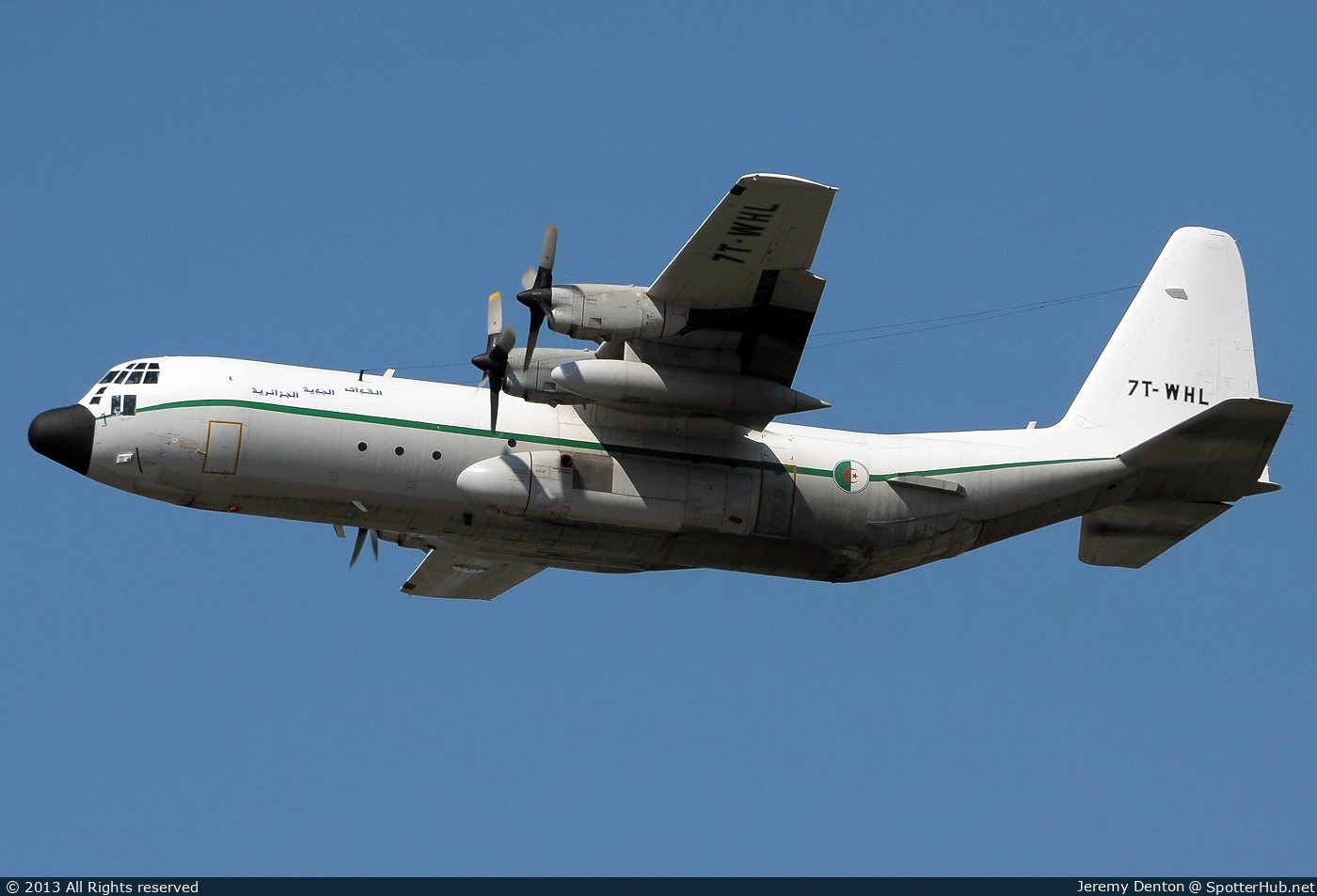 Photo of 7T-WHL - Lockheed C-130H-30 Hercules operated by Algerian Air Force