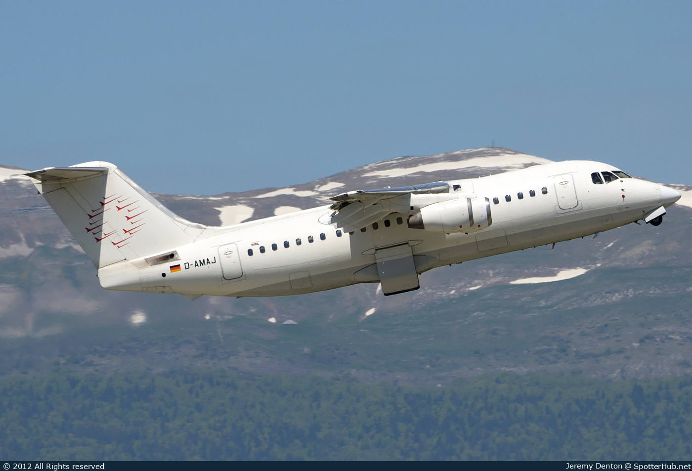 Photo of D-AMAJ - British Aerospace 146-200A operated by WDL Aviation