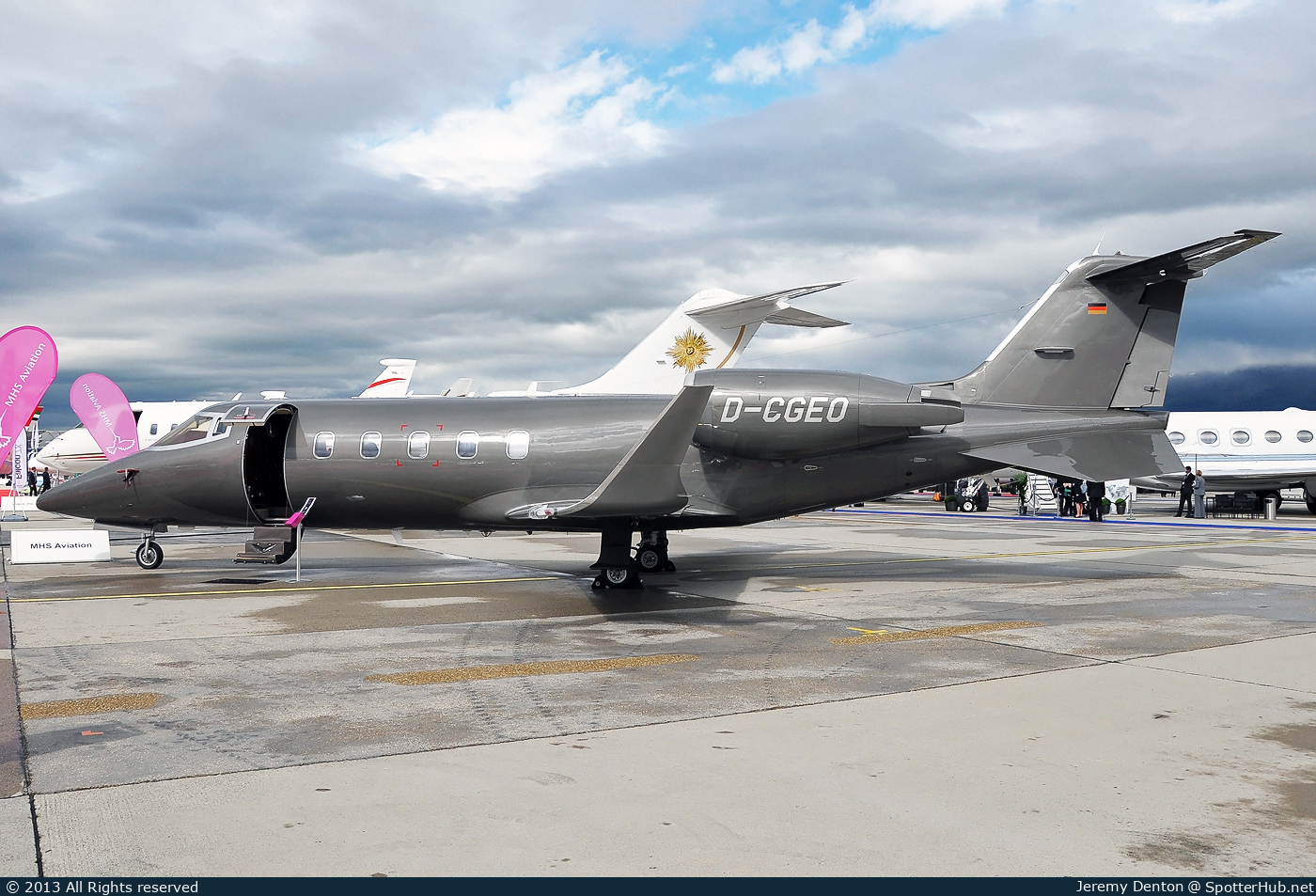 Photo of D-CGEO - Bombardier Learjet 60 operated by MHS Aviation