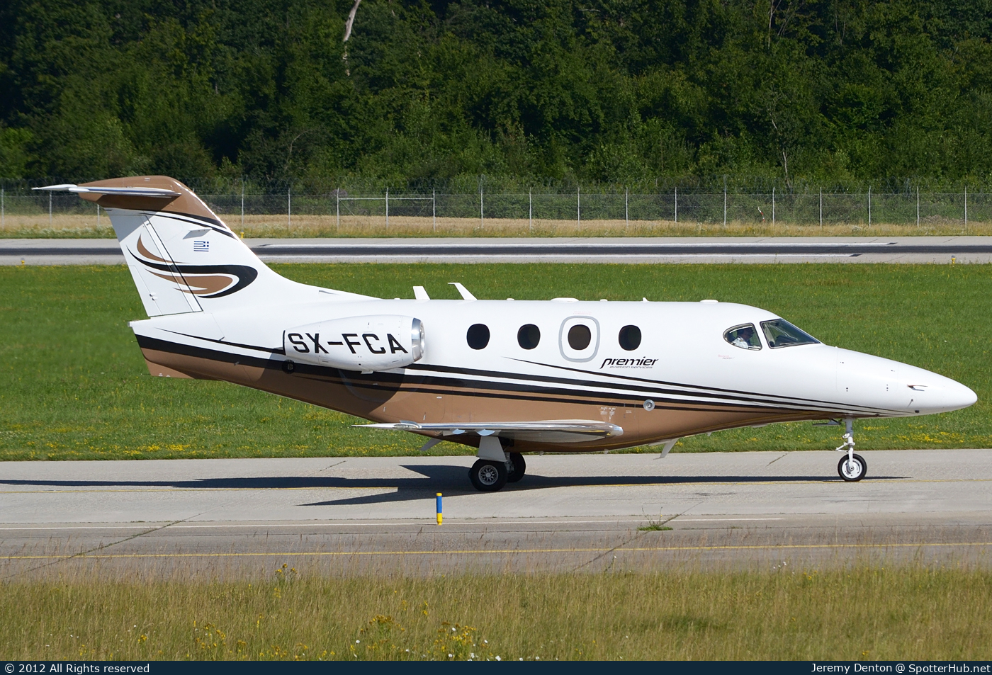 Photo of SX-FCA - Hawker Beechcraft 390 Premier IA operated by Private