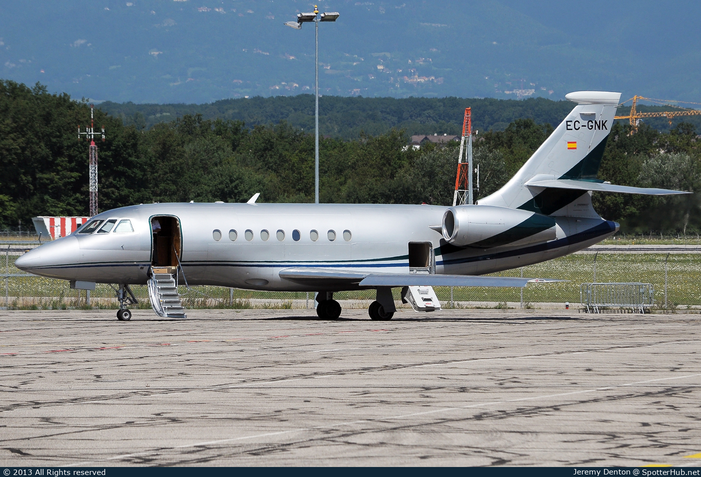 Photo of EC-GNK - Dassault Falcon 2000 operated by Gestair Private Jets