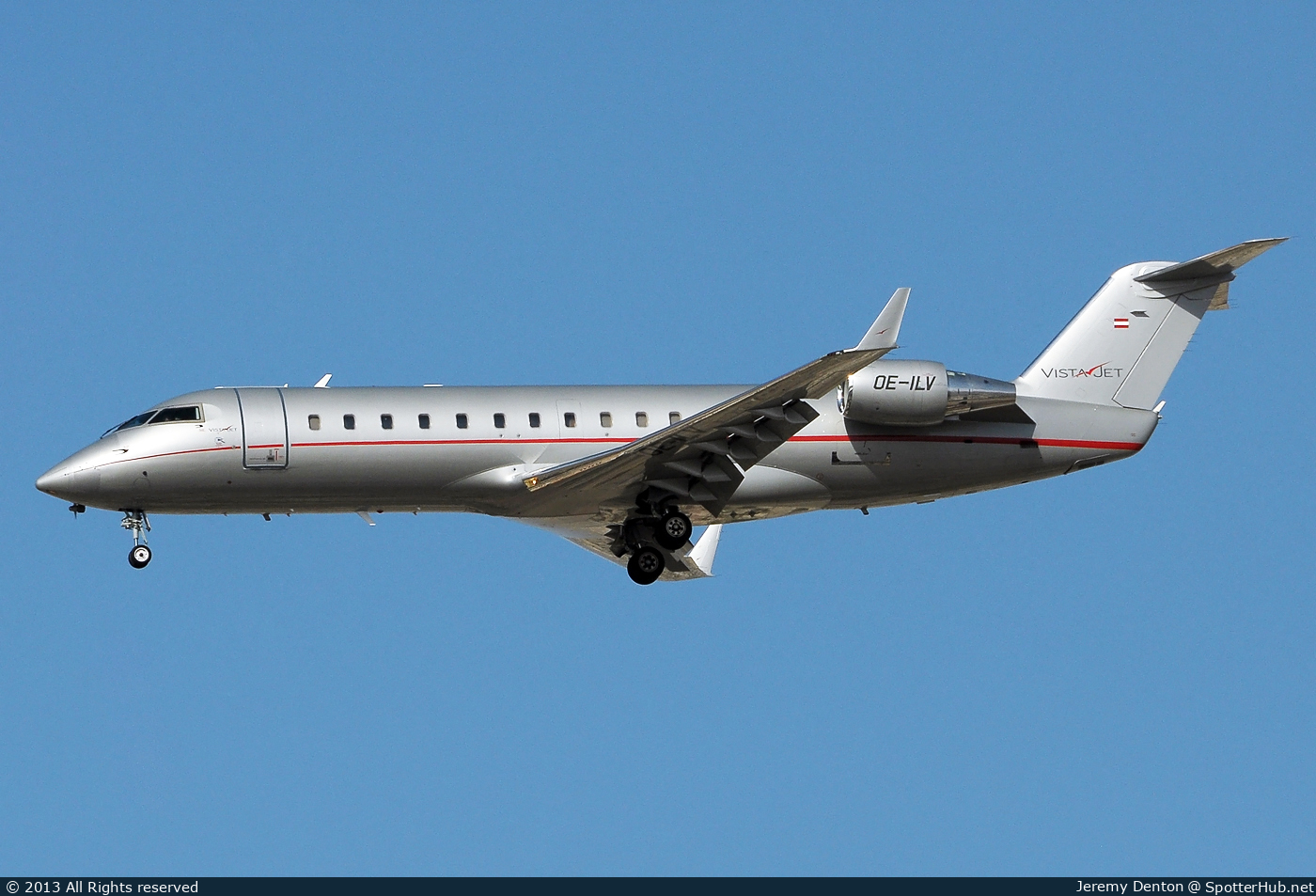Photo of OE-ILV - Bombardier Challenger 850 operated by VistaJet
