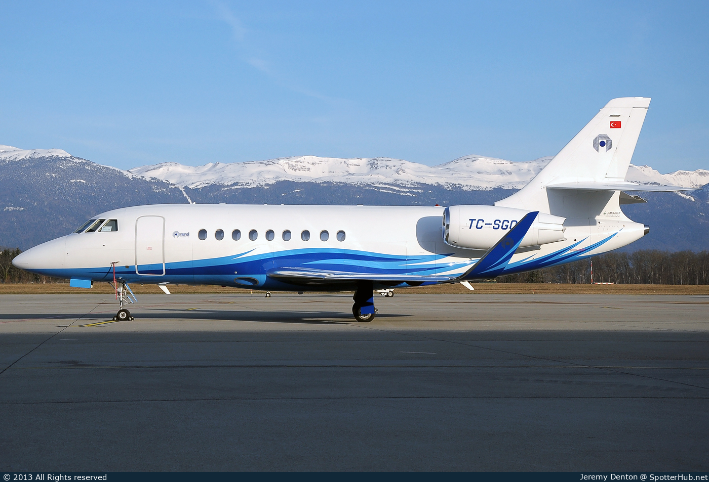 Photo of TC-SGO - Dassault Falcon 2000LX operated by Nurol Havacılık