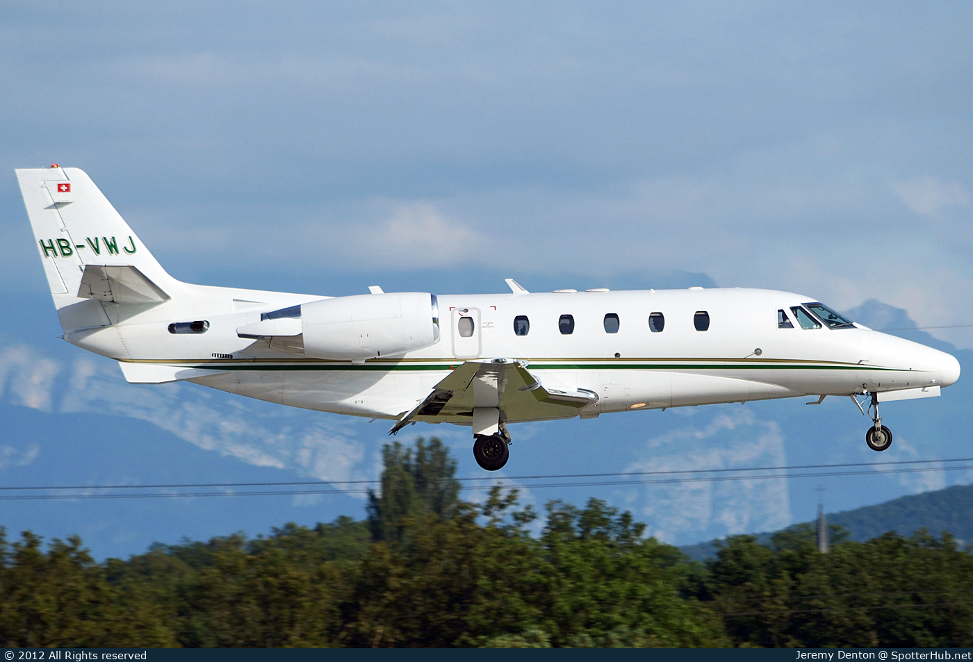Photo of HB-VWJ - Cessna 560XL Citation Excel operated by TAG Aviation