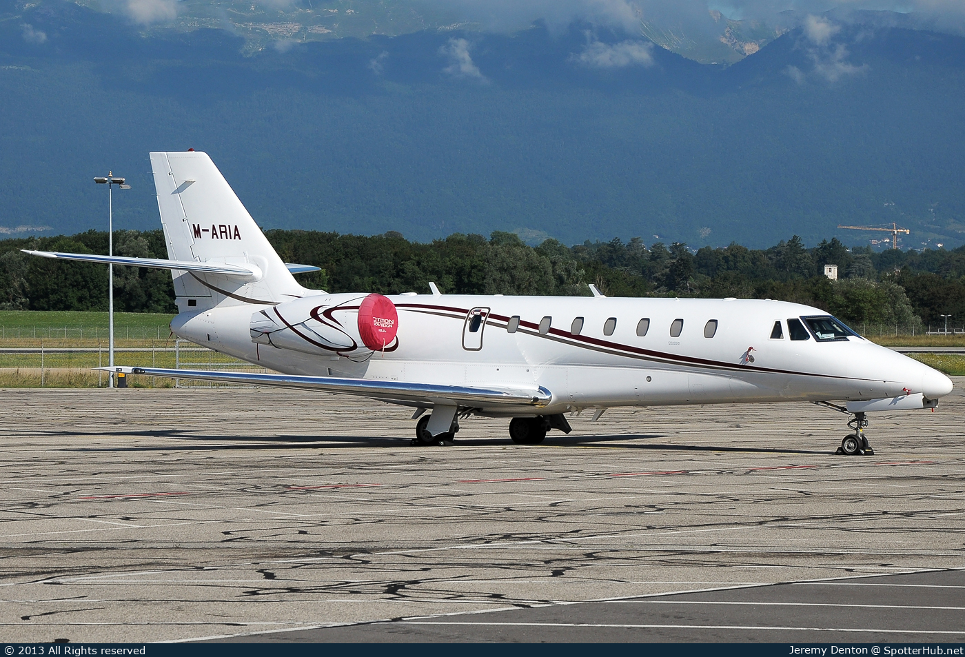 Photo of M-ARIA - Cessna 680 Citation Sovereign operated by Private