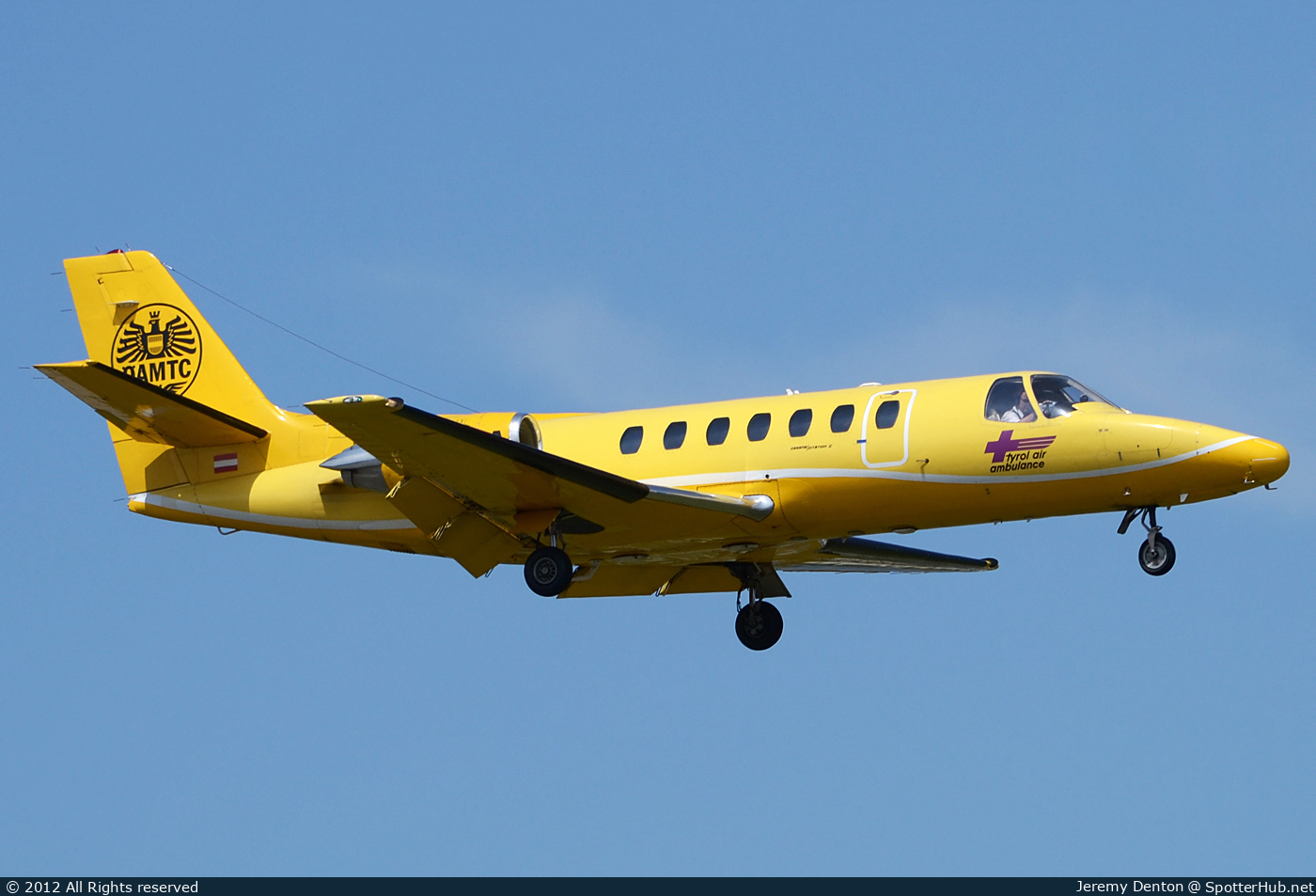 Photo of OE-GAA - Cessna 560 Citation V operated by Tyrol Air Ambulance