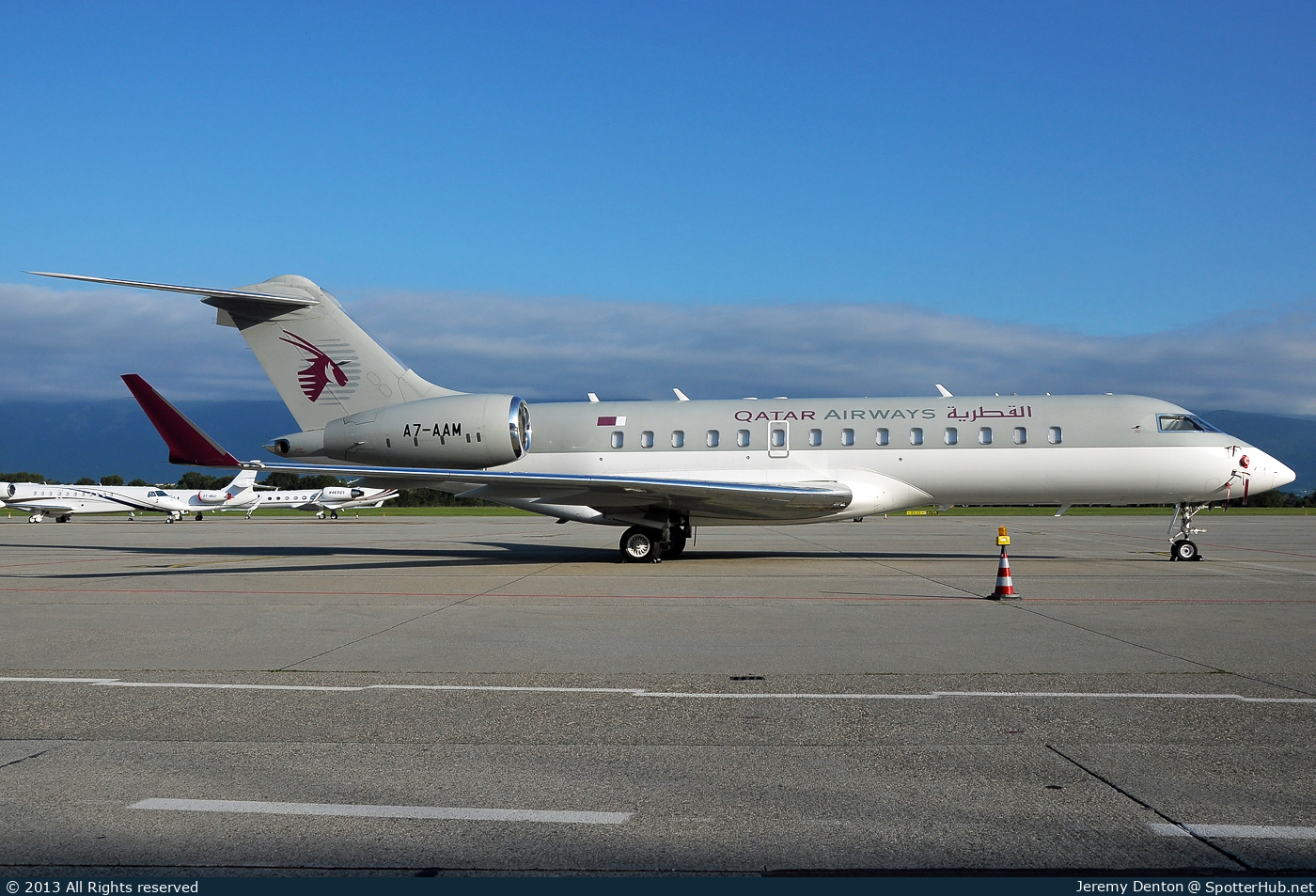 Photo of A7-AAM - Bombardier Global Express operated by Qatar Amiri Flight