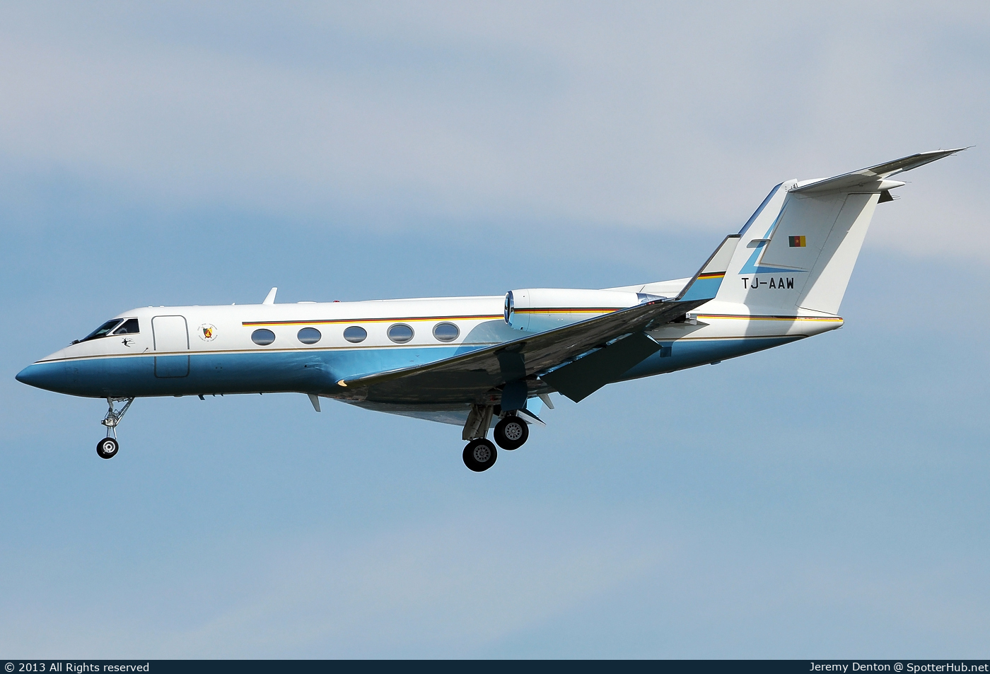 Photo of TJ-AAW - Gulfstream GIII operated by Government of Cameroon