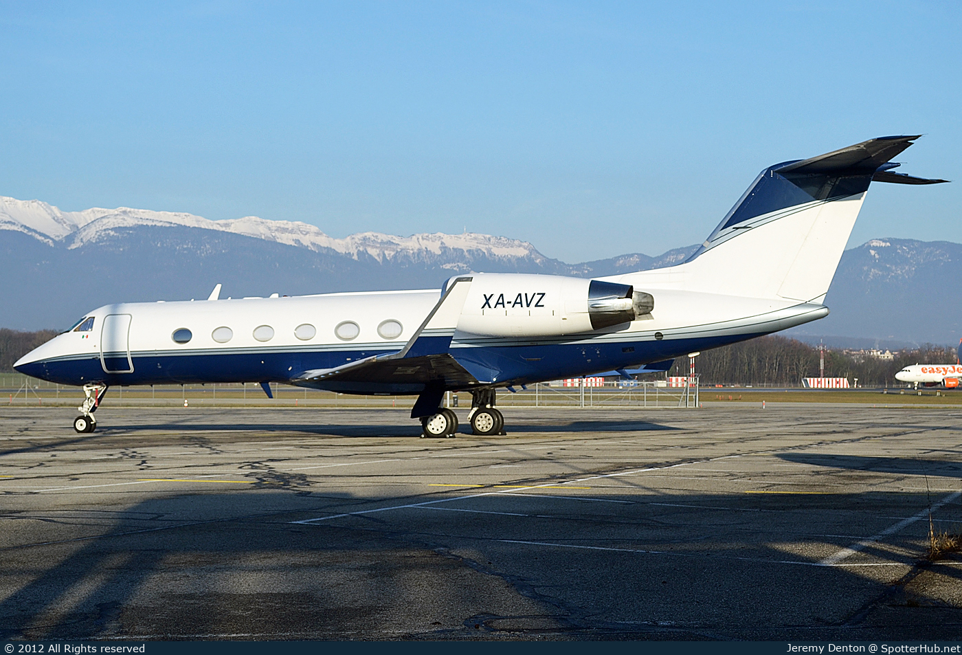 Photo of XA-AVZ - Gulfstream GIV operated by Private