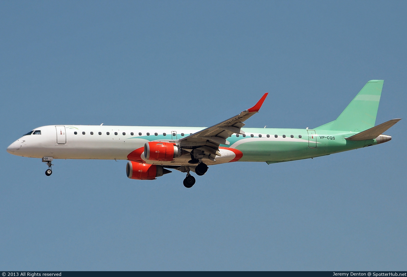 Photo of VP-CQS - Embraer ERJ-195AR operated by Nas Air