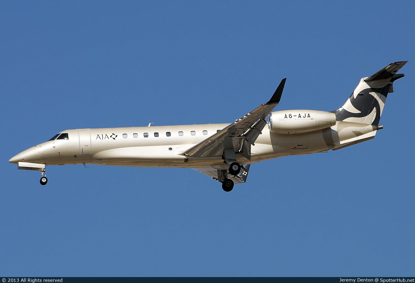 Photo of A6-AJA - Embraer Legacy 600 operated by Al Jaber Aviation