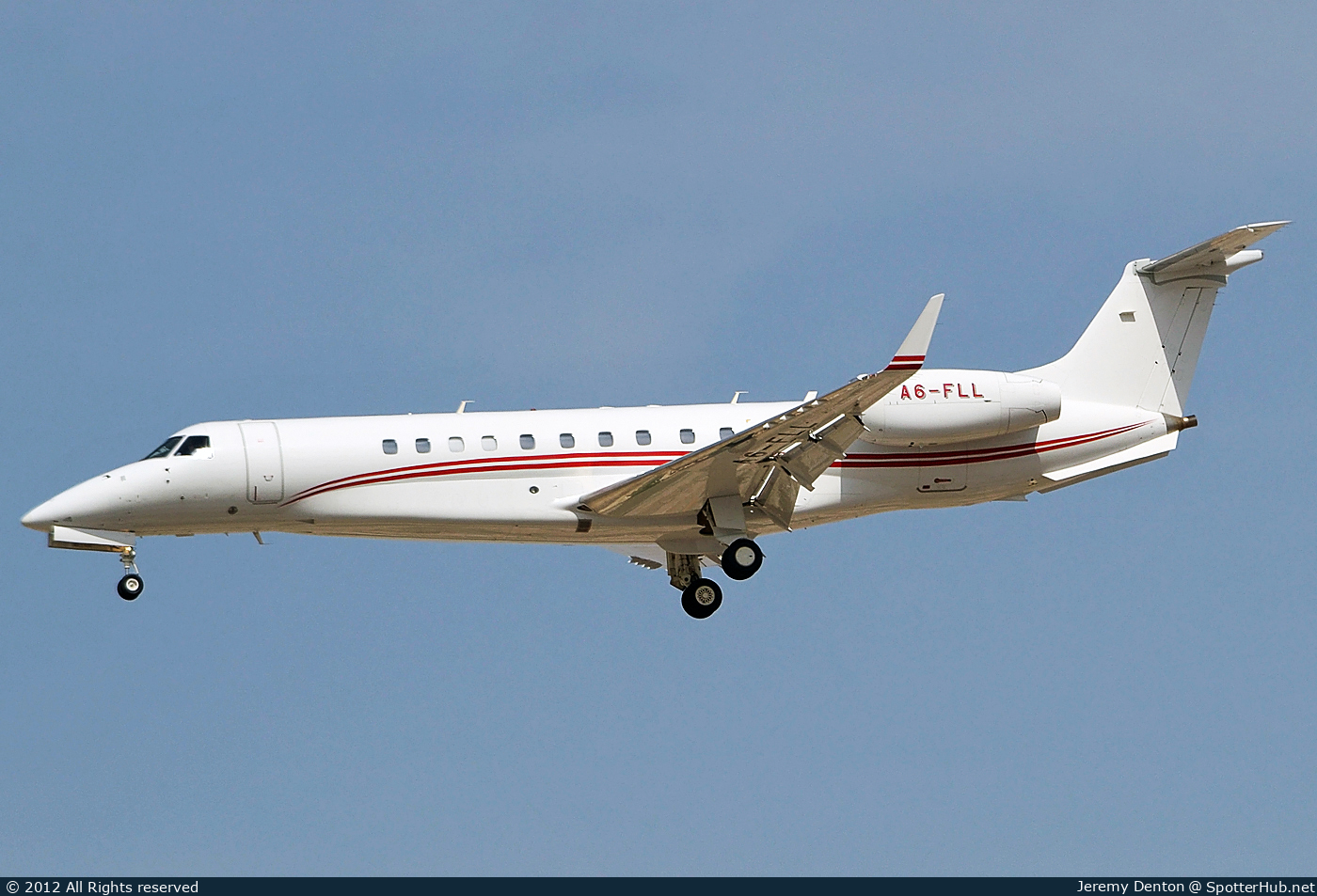 Photo of A6-FLL - Embraer Legacy 600 operated by Falcon Aviation Services