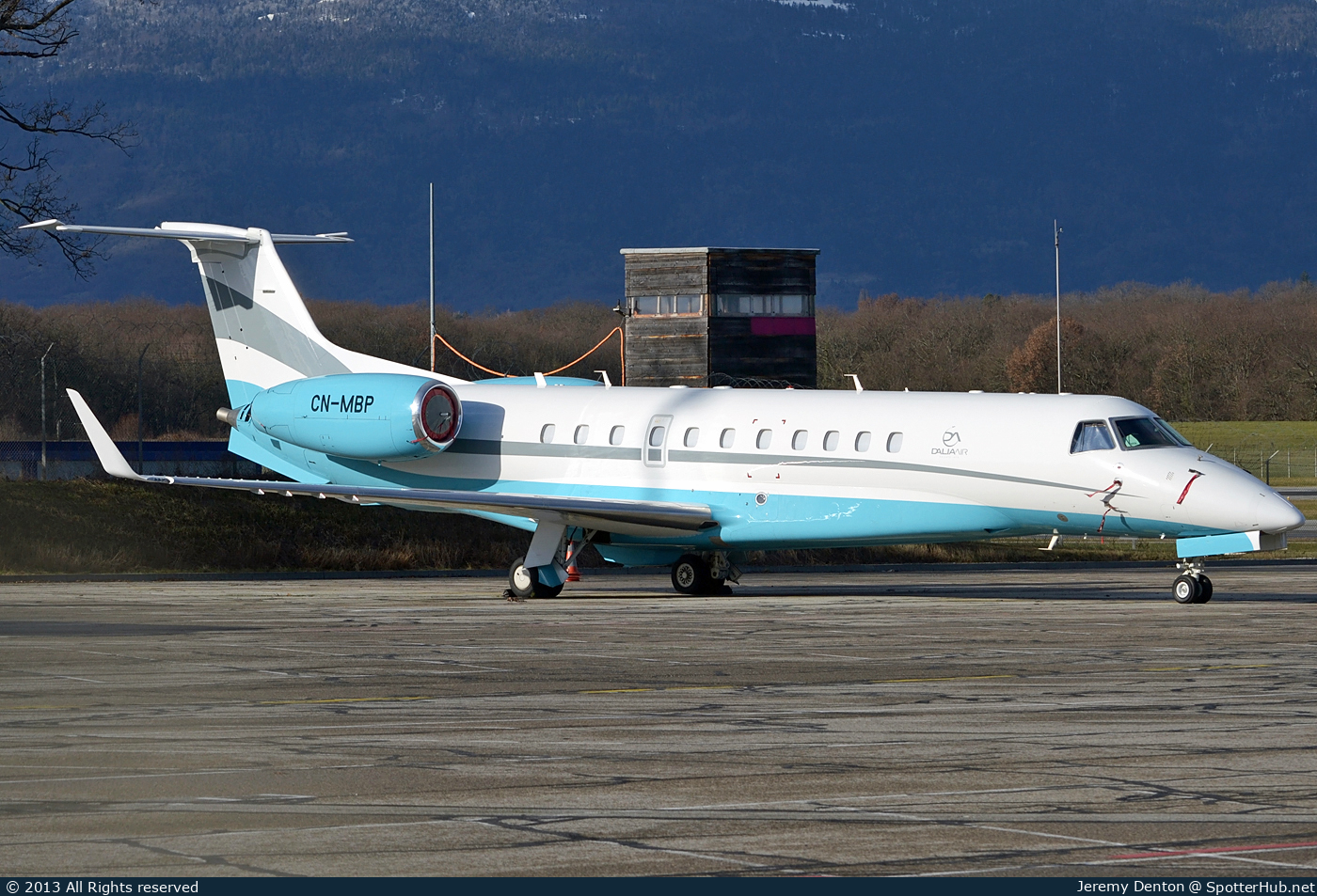 Photo of CN-MBP - Embraer Legacy 600 operated by Dalia Air